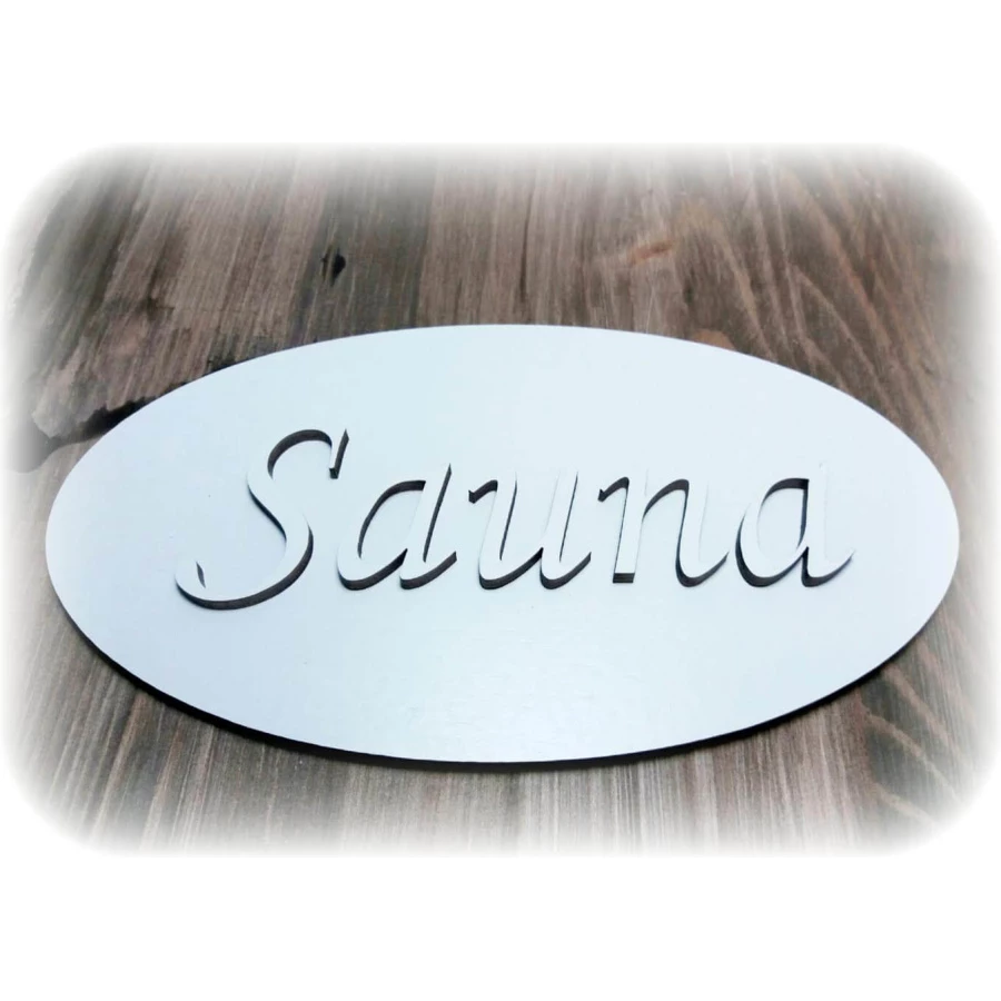 Sauna-kyltti iso, Kuusipohja