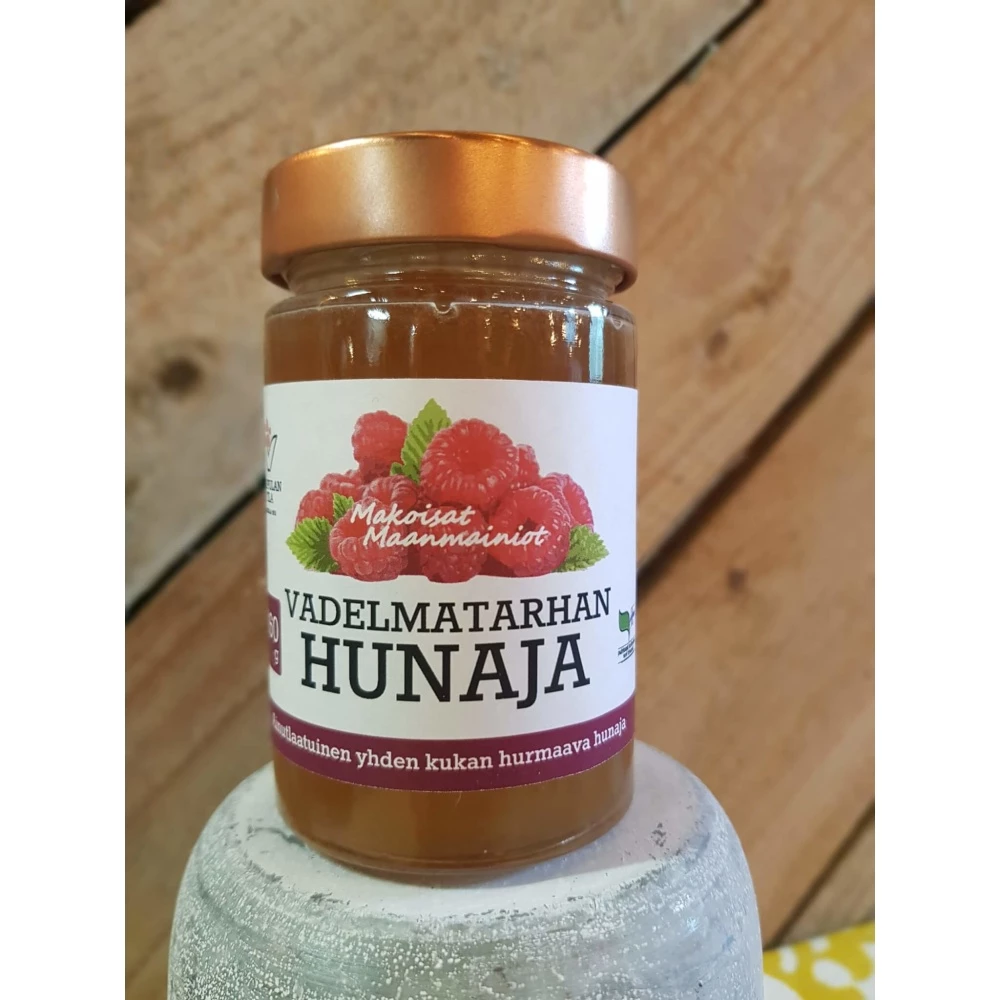 Vadelmatarhan hunaja 260 g Vilppulan Tila