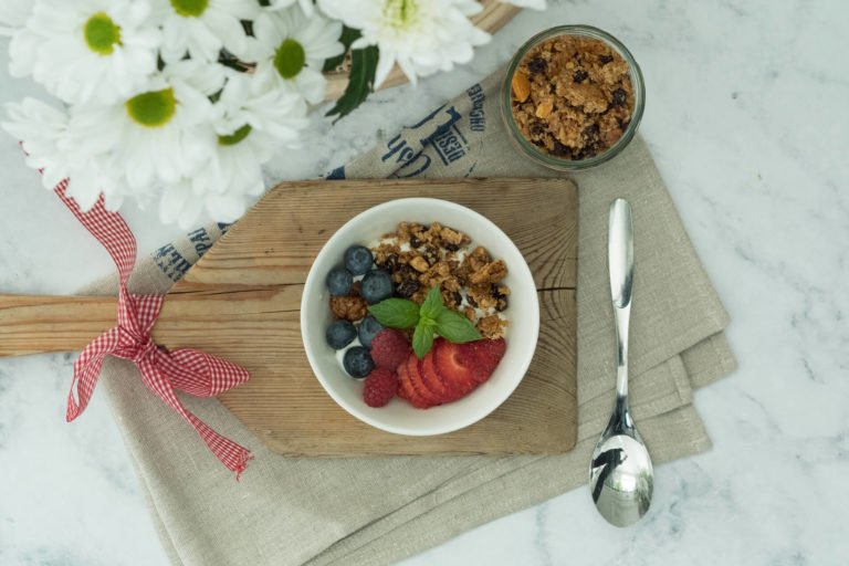 Kaura-hedelmägranola