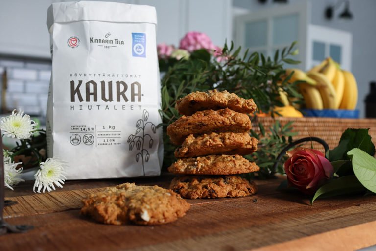 Kaura-rusinakeksit