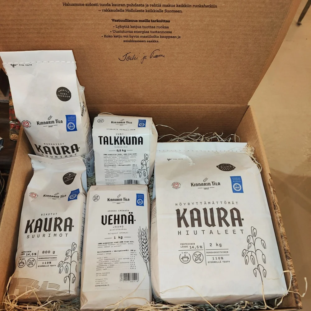 Oma vara-Lähiruokasalkku Kinnarin Tila