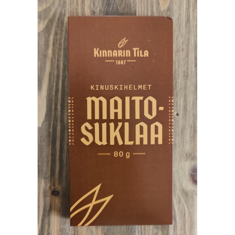 Kinnarin Tilan Maitosuklaa kinuskihelmet 80g