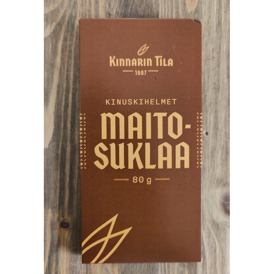 Kinnarin Tilan Maitosuklaa kinuskihelmet 80g