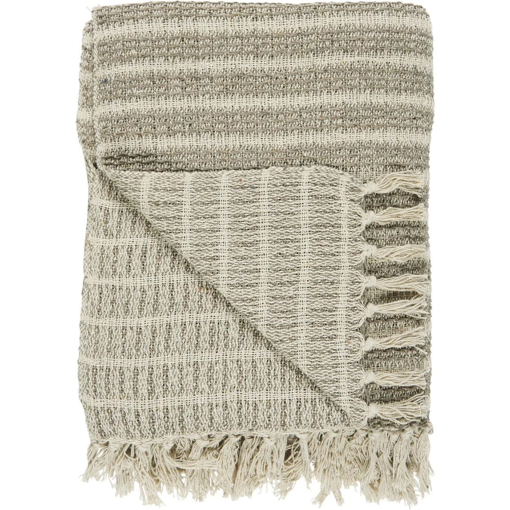 Raidallinen viltti kerma/beige, Ib Laursen