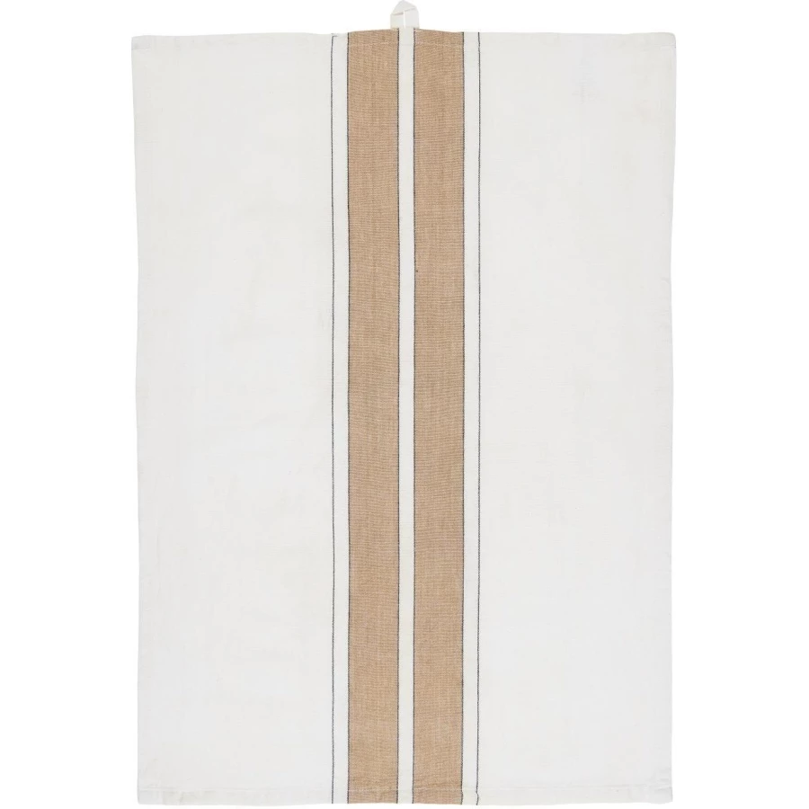 Astiapyyhe beige/valkoinen 50x70, Ib Laursen