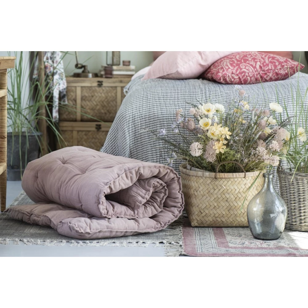 Kukka koristeoksa beige/vihreä Ib Laursen - Image 2