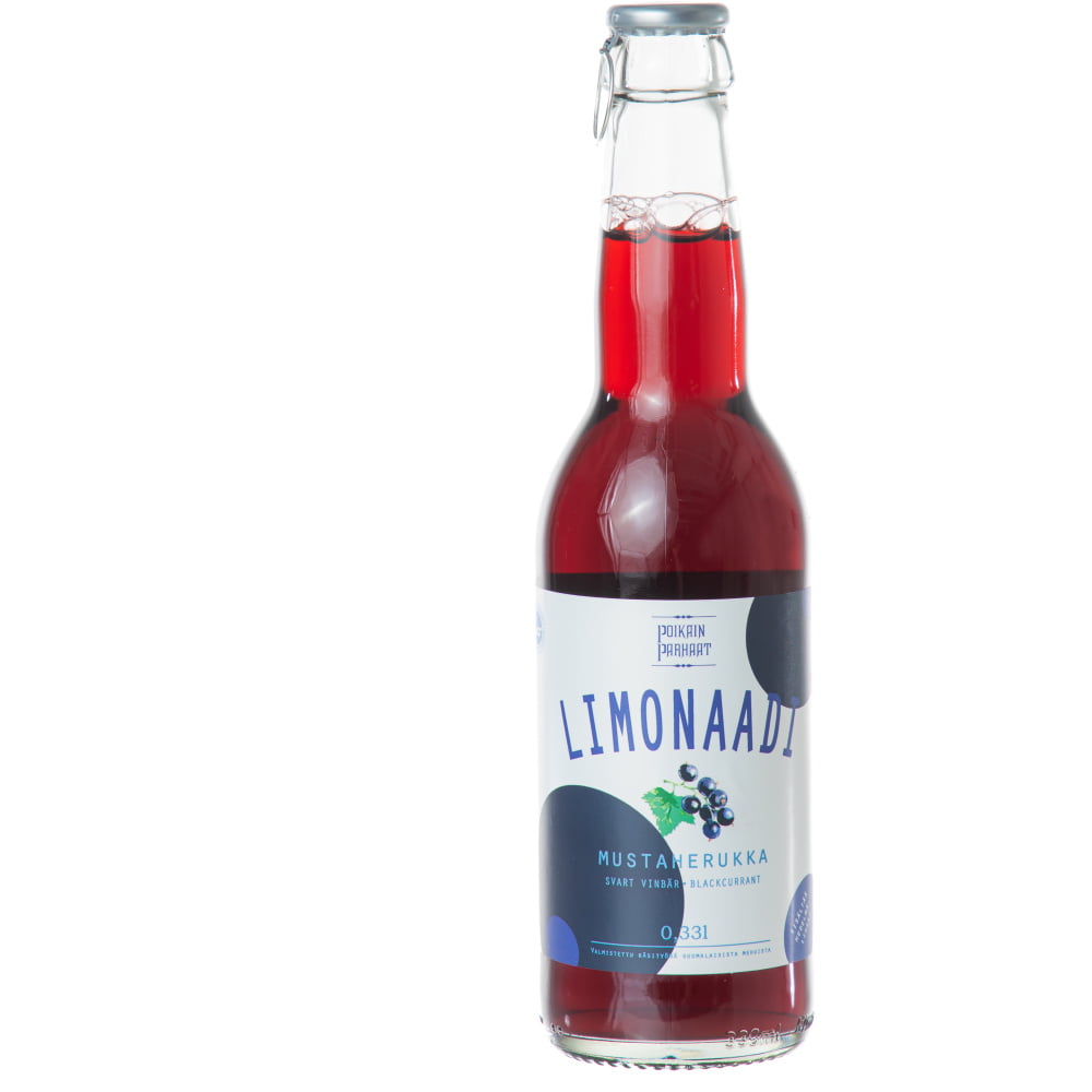 Mustaherukkalimu 0,33L, Poikain Parhaat