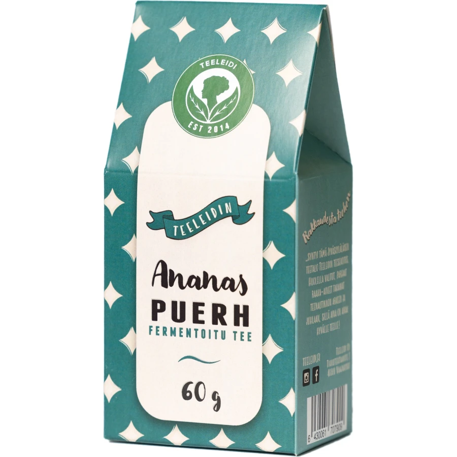 Teeleidin Ananas puerh -tee