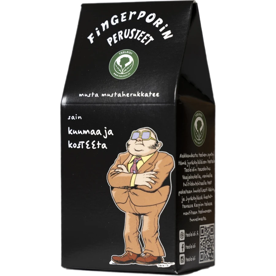 Teeleidi Fingerporin perusteet – sain kuumaa ja kosteeta -tee