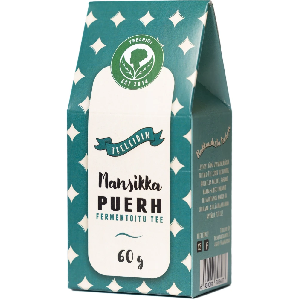 Teeleidin mansikka puerh -tee