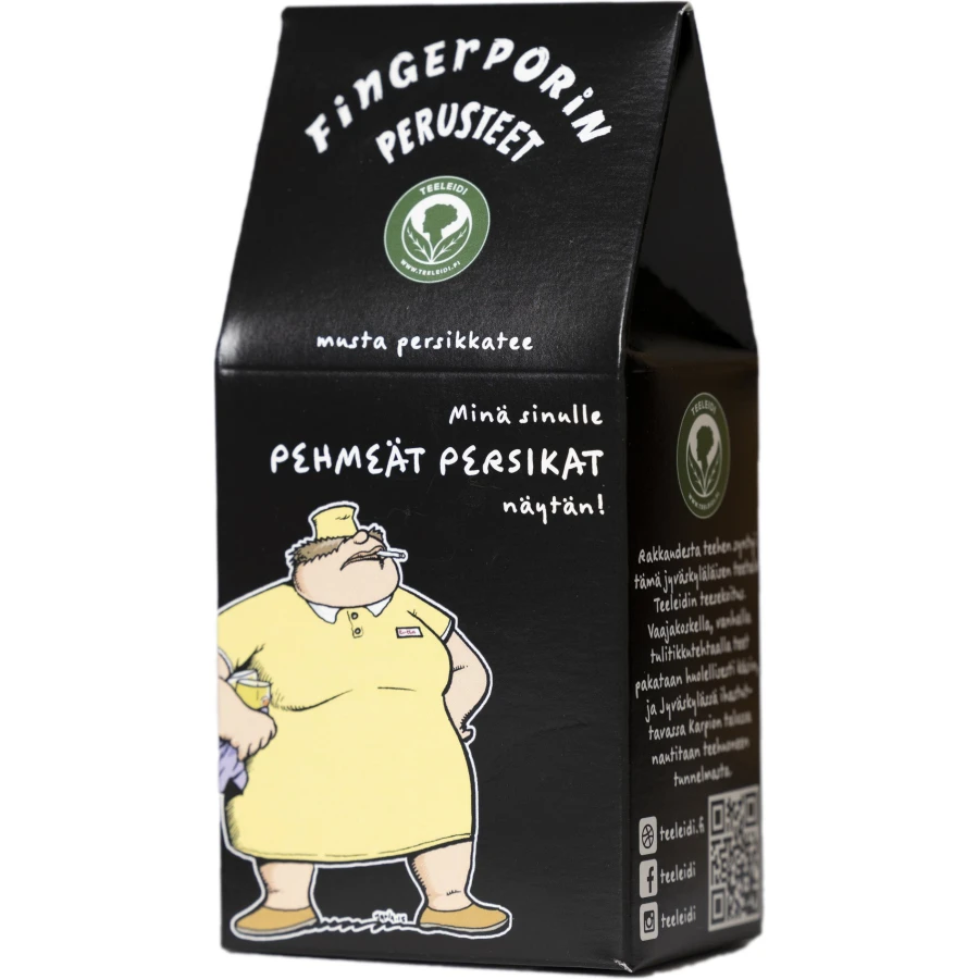 Teeleidi Fingerporin perusteet – Minä sinulle pehmeät persikat näytän! -tee