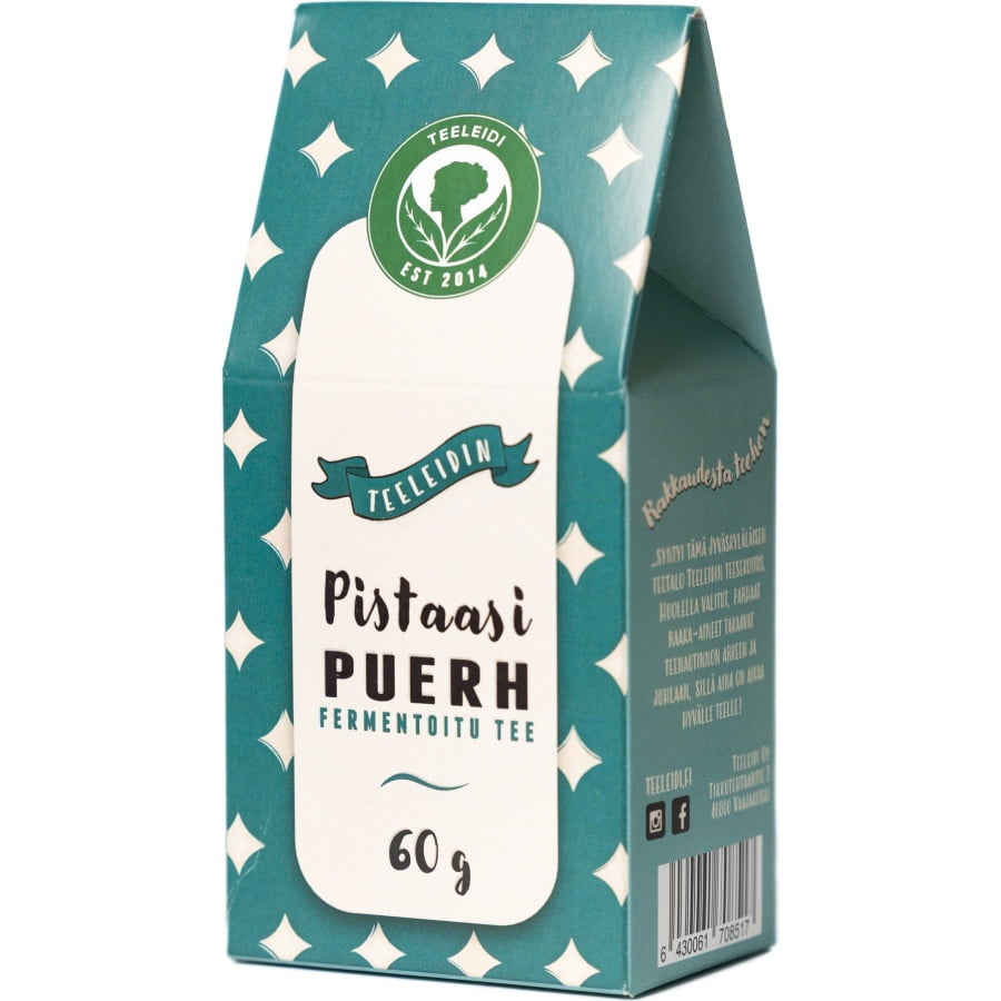 Teeleidin pistaasi puerh -tee