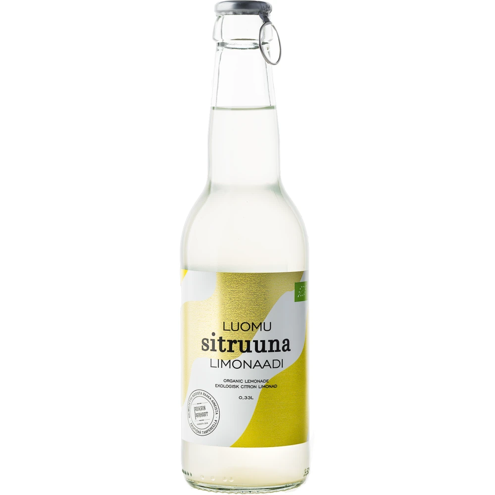 Luomu sitruunalimu 0,33L, Poikain Parhaat