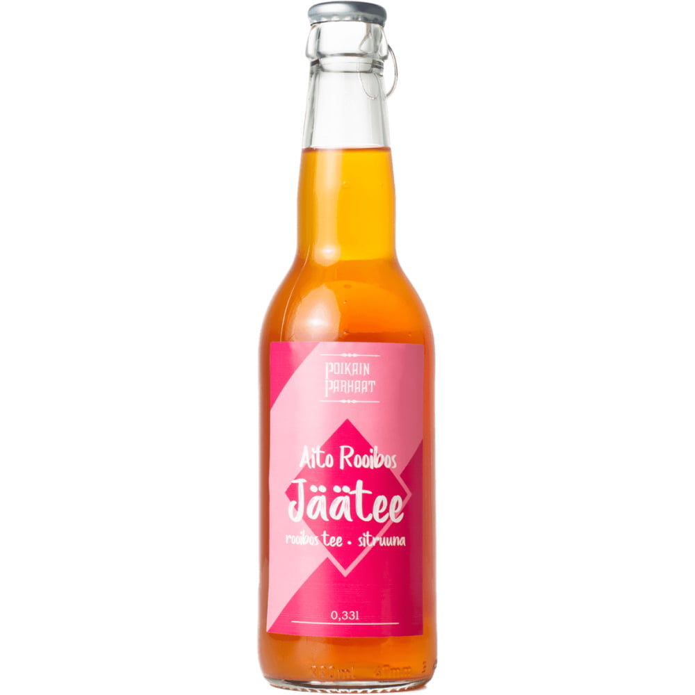Rooibos jäätee 0,33L, Poikain Parhaat
