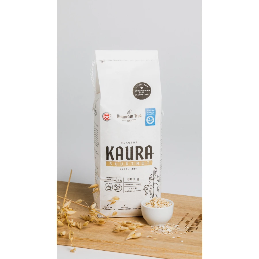 Kaurasuurimo - Kinnarin Tilan rikottu kaurasuurimo 800g