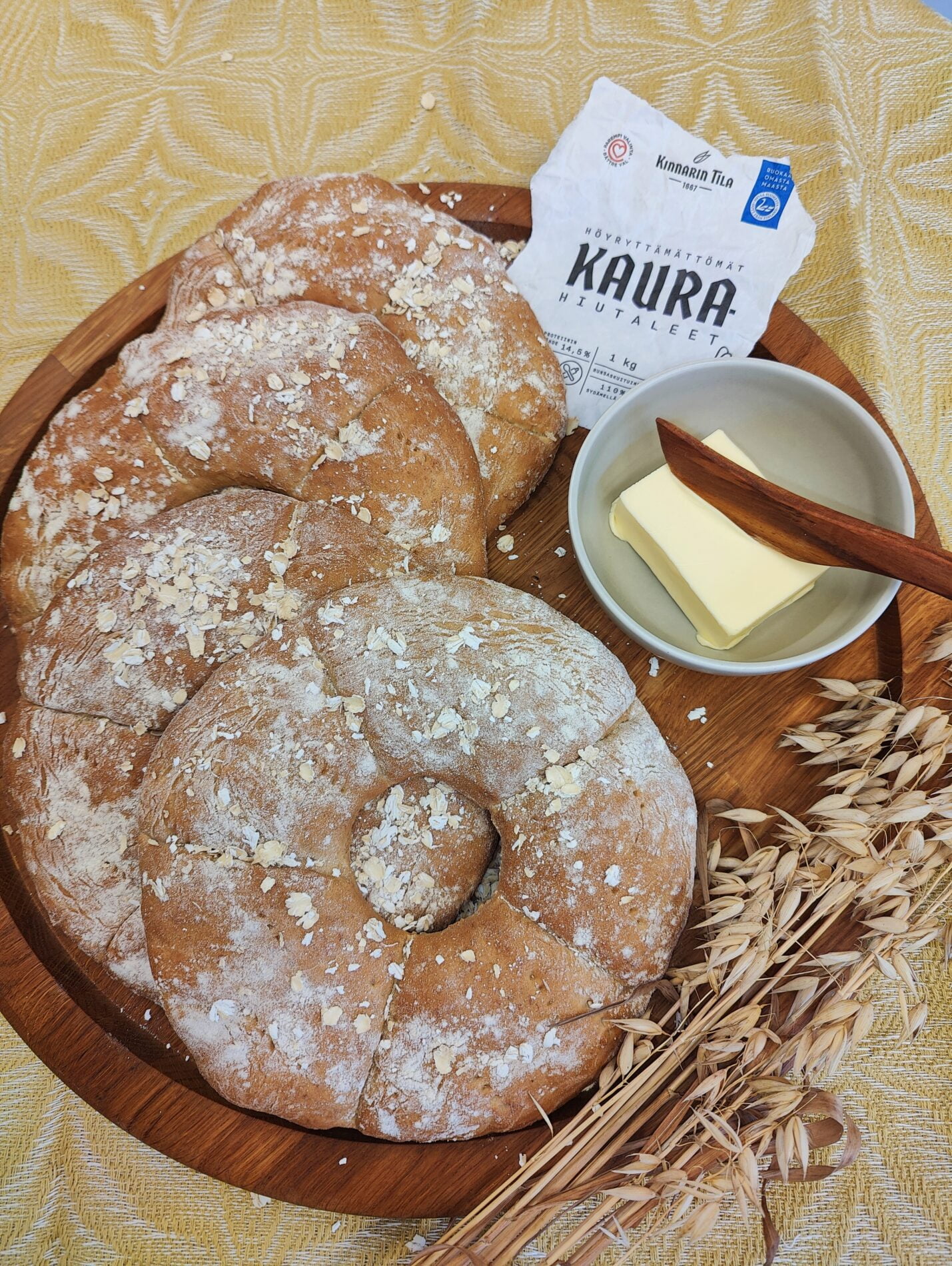 Kaurareikäleipä