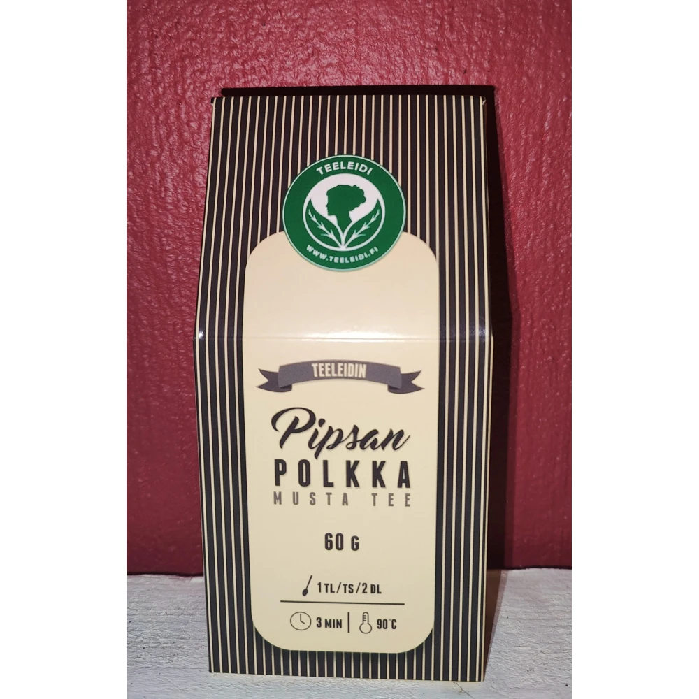 Teeleidin Pipsan polkka - musta tee 60g