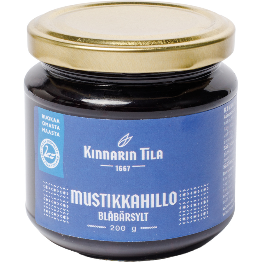 Mustikkahillo 200g Kinnarin Tila