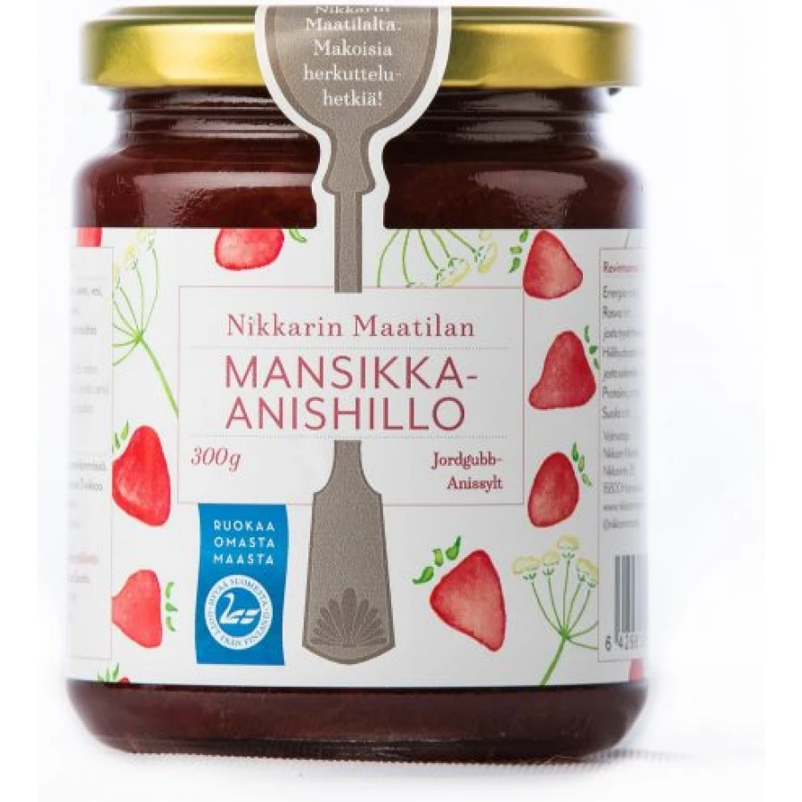 Mansikka-anishillo 300g, Nikkarin Maatila