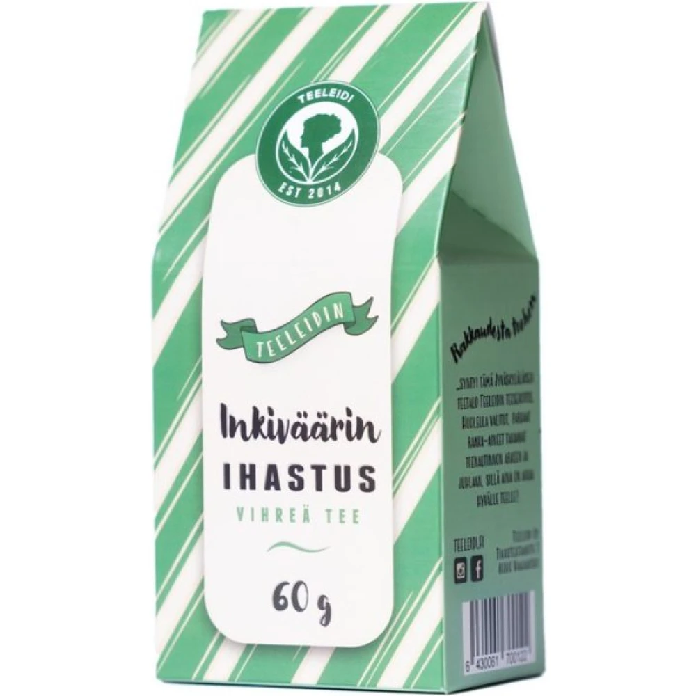 Teeleidin Inkiväärin ihastus - vihreä tee