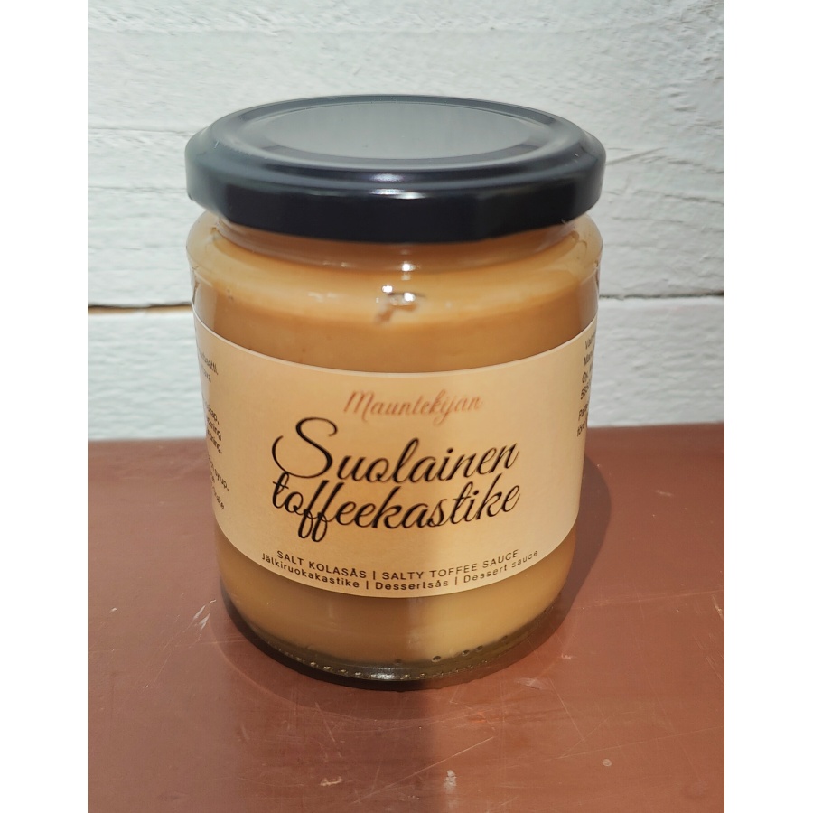 Suolainen Toffeekastike 250ml, Mauntekijä