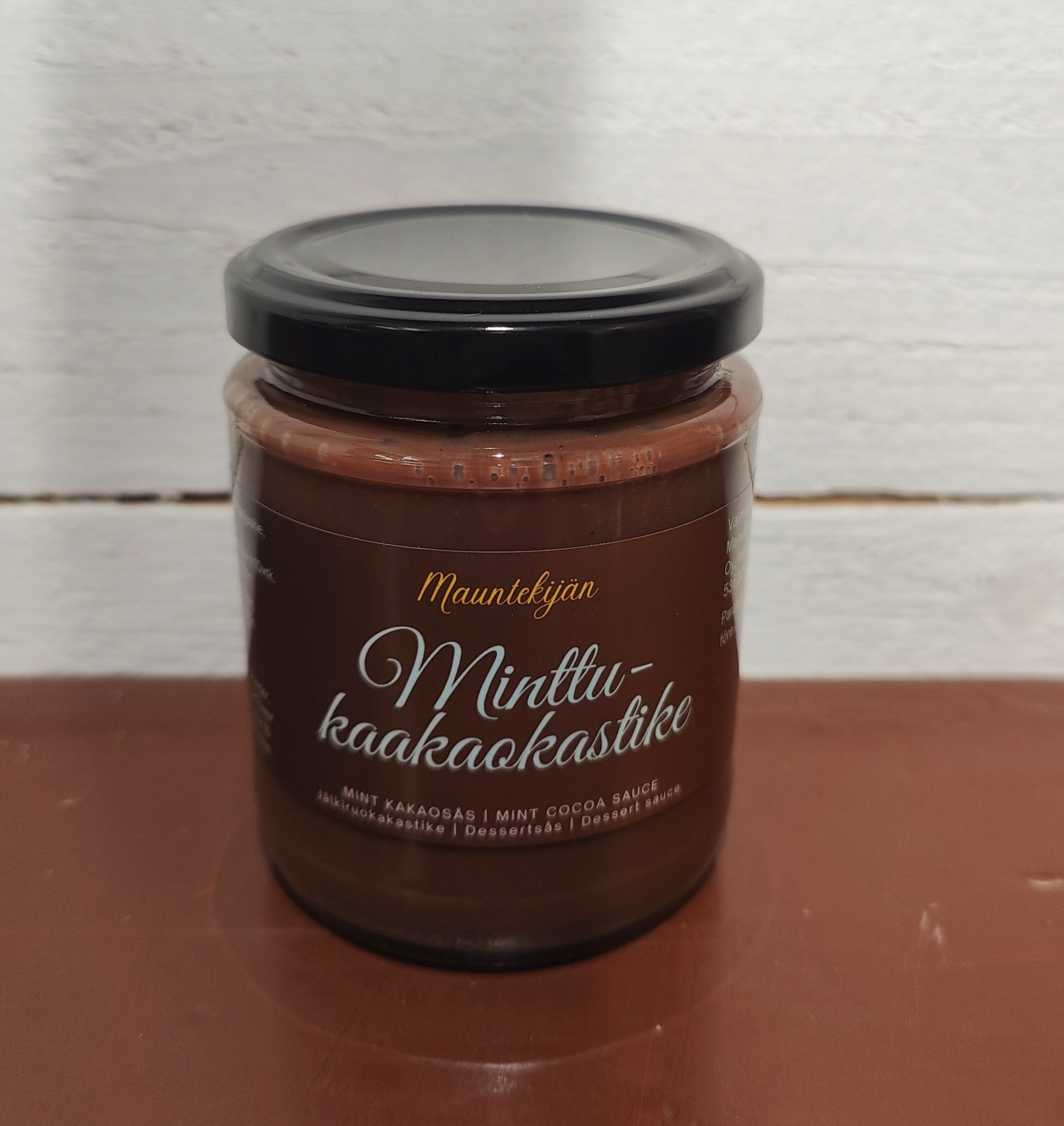 Minttu-Kaakaokastike 250ml, Mauntekijä