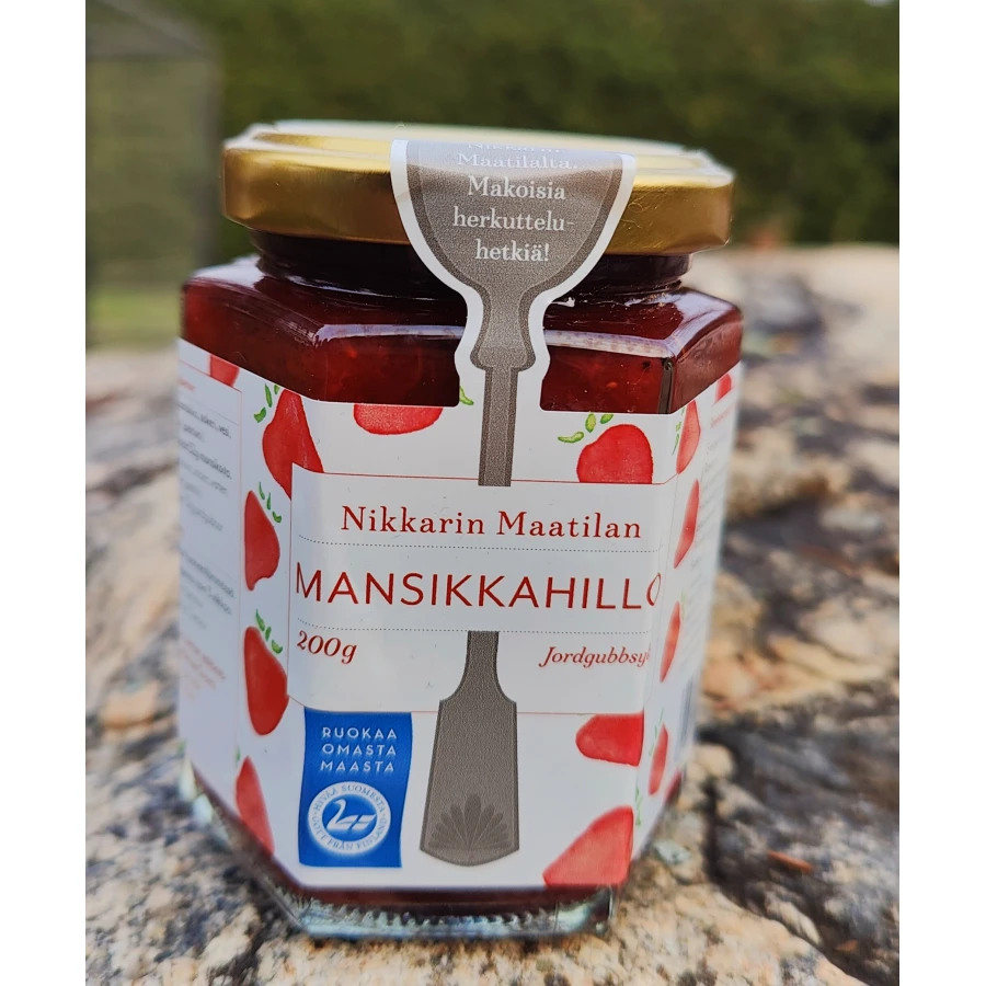 Mansikkahillo 200 g, Nikkarin Maatila