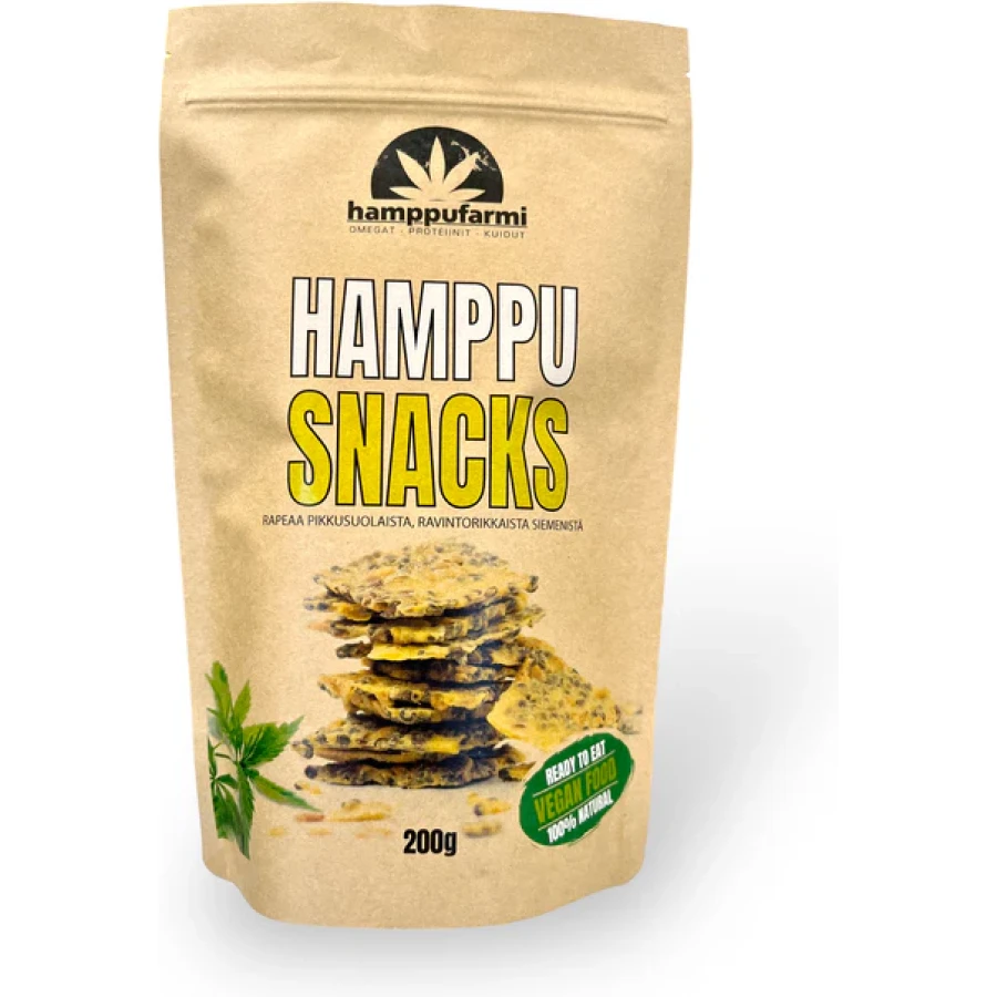 HamppuSnacks 200g, Hamppufarmi