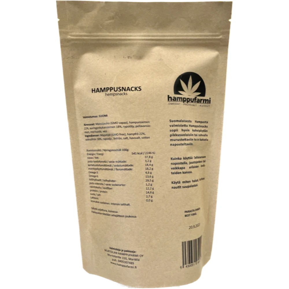 HamppuSnacks 200g, Hamppufarmi - Image 2