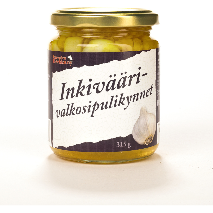 Inkivääri-valkosipulinkynnet 315g, Ruoveden Herkku