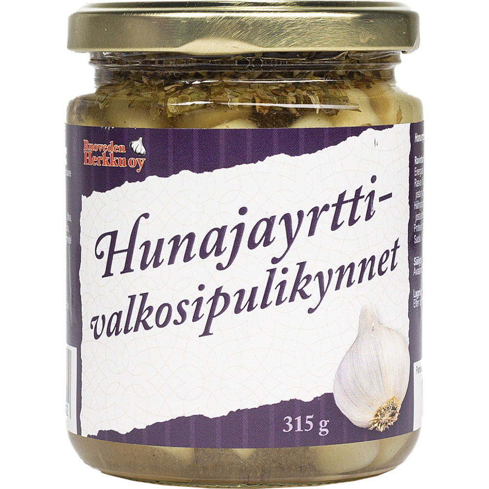 Hunaja-yrtti valkosipulinkynnet 315g, Ruoveden Herkku