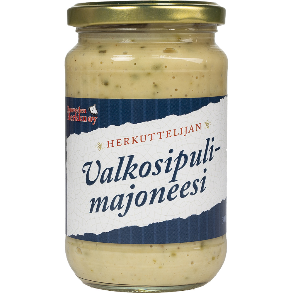 Valkosipulimajoneesi 300g, Ruoveden Herkku