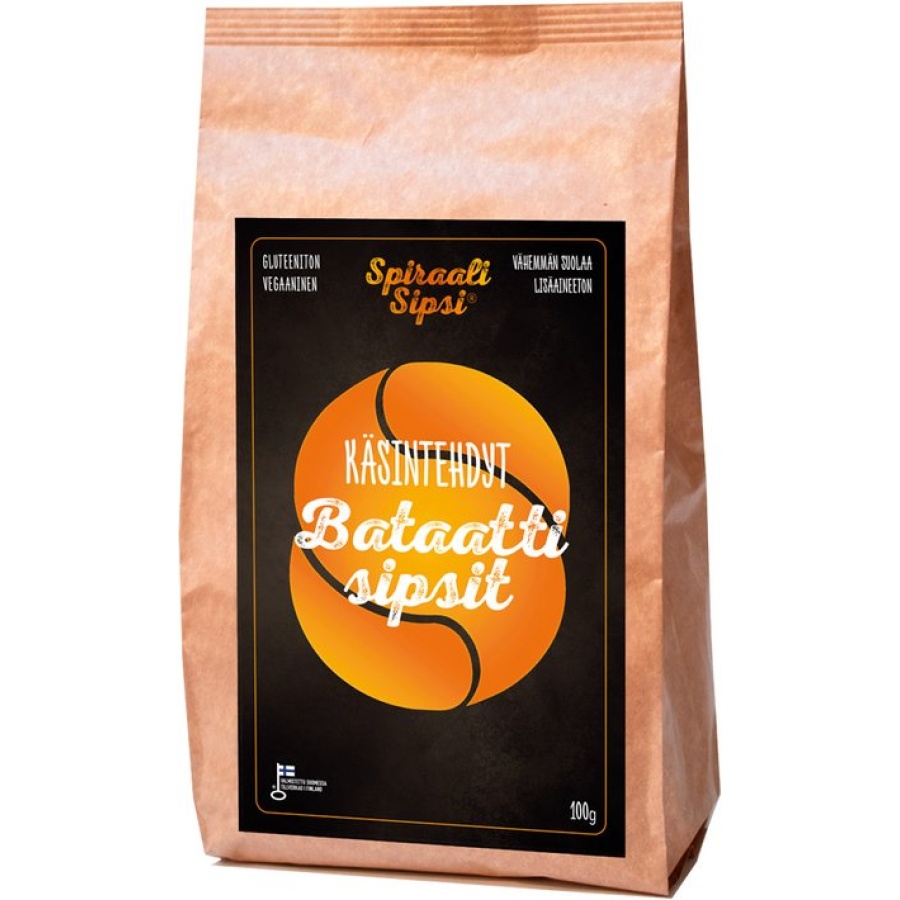 Bataattisipsi 100g, Spiraalisipsi