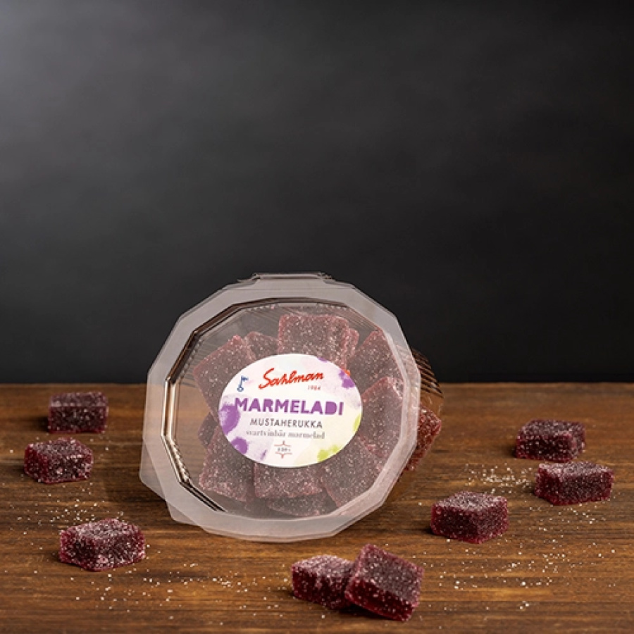 Mustaherukkamarmeladi 130 g, Sahlman