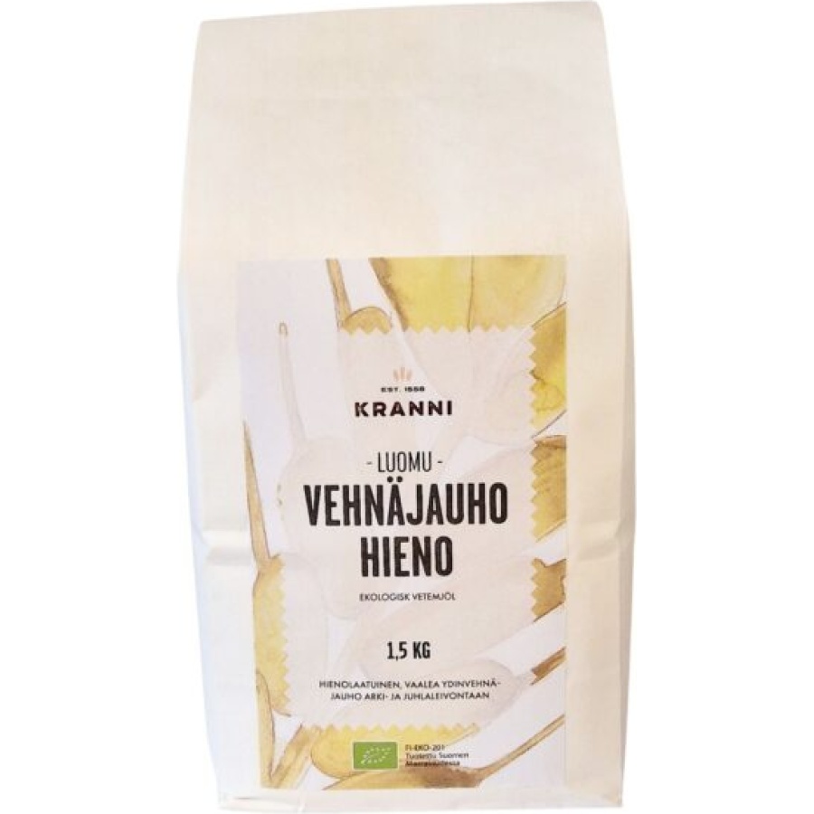 Vehnäjauho luomu 1,5 kg, Krannin tila