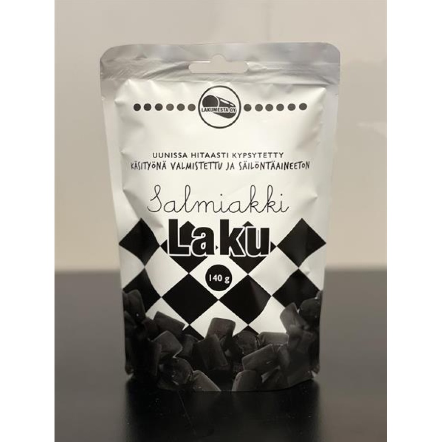 Salmiakkilaku 140 g, Lakumesta