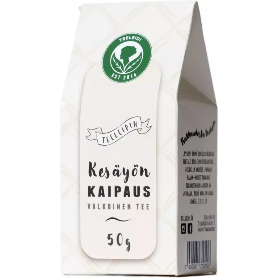 Kesäyön kaipaus - valkoinen tee 50 g, Teeleidi