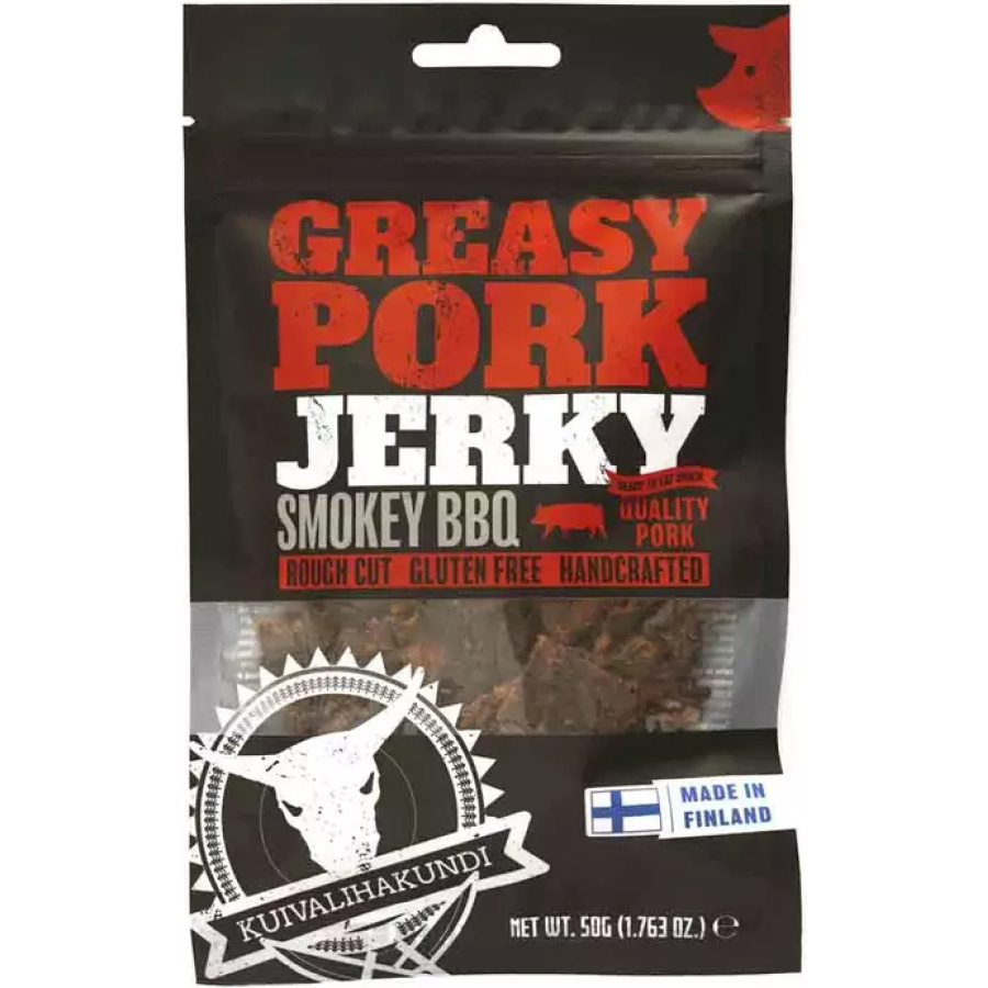 Greasy Pork Jerky 50 g - Kuivalihakundi