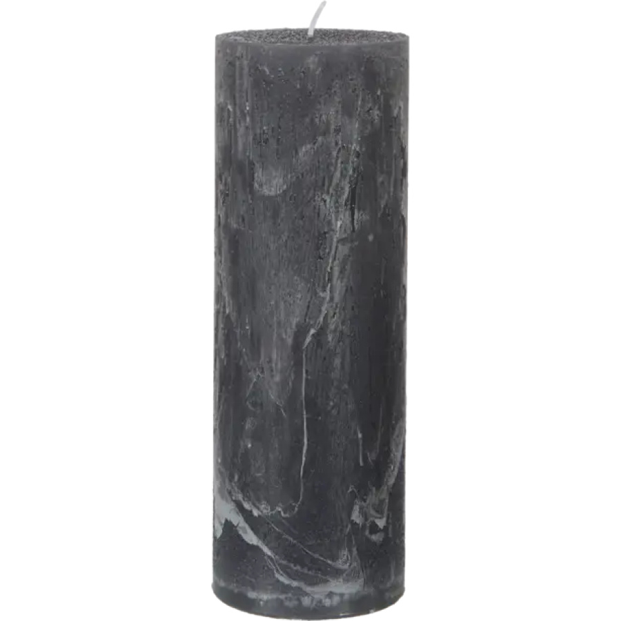 Pilarikynttilä harmaa 20 cm