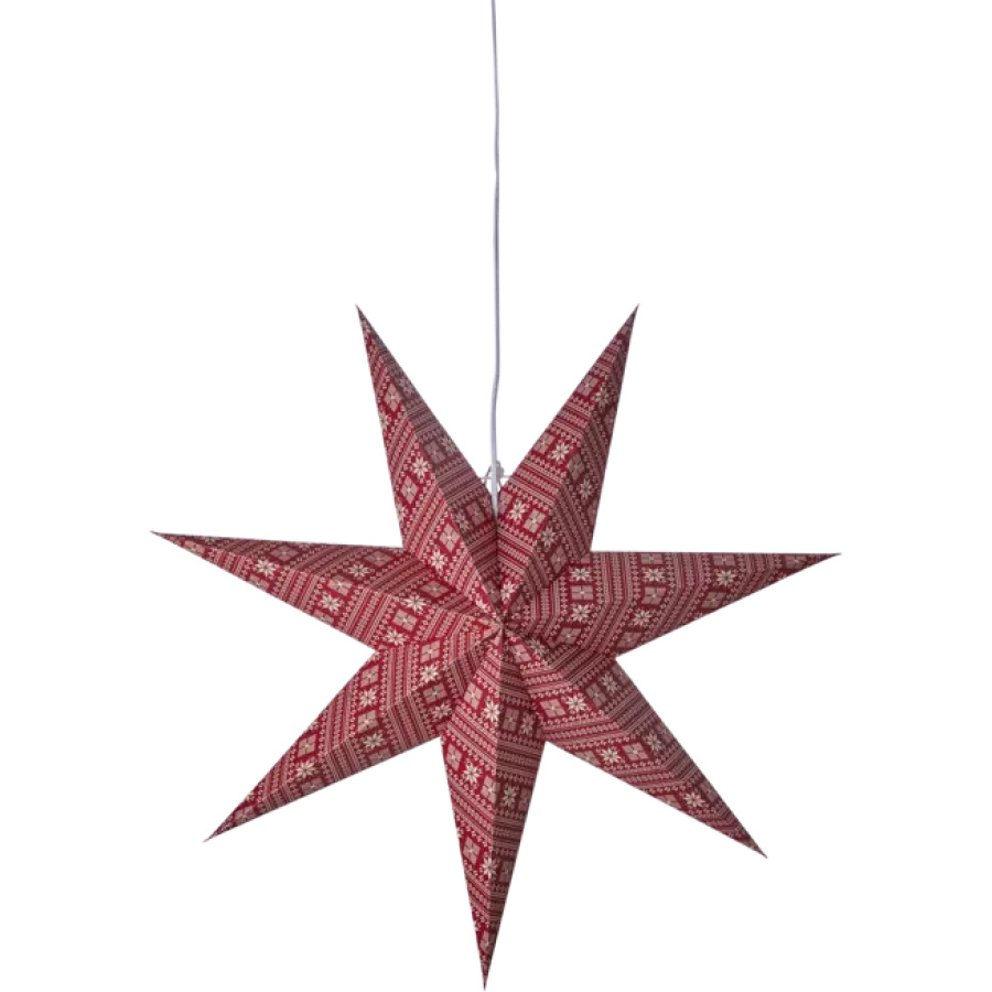 Paperitähti puna-valkoinen