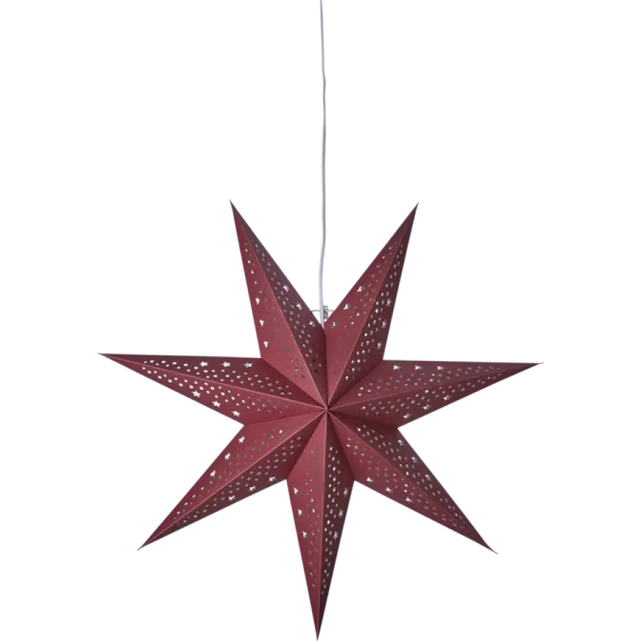 Paperitähti punainen