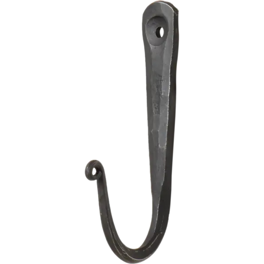 Taottu rauta seinäkoukku 11 cm