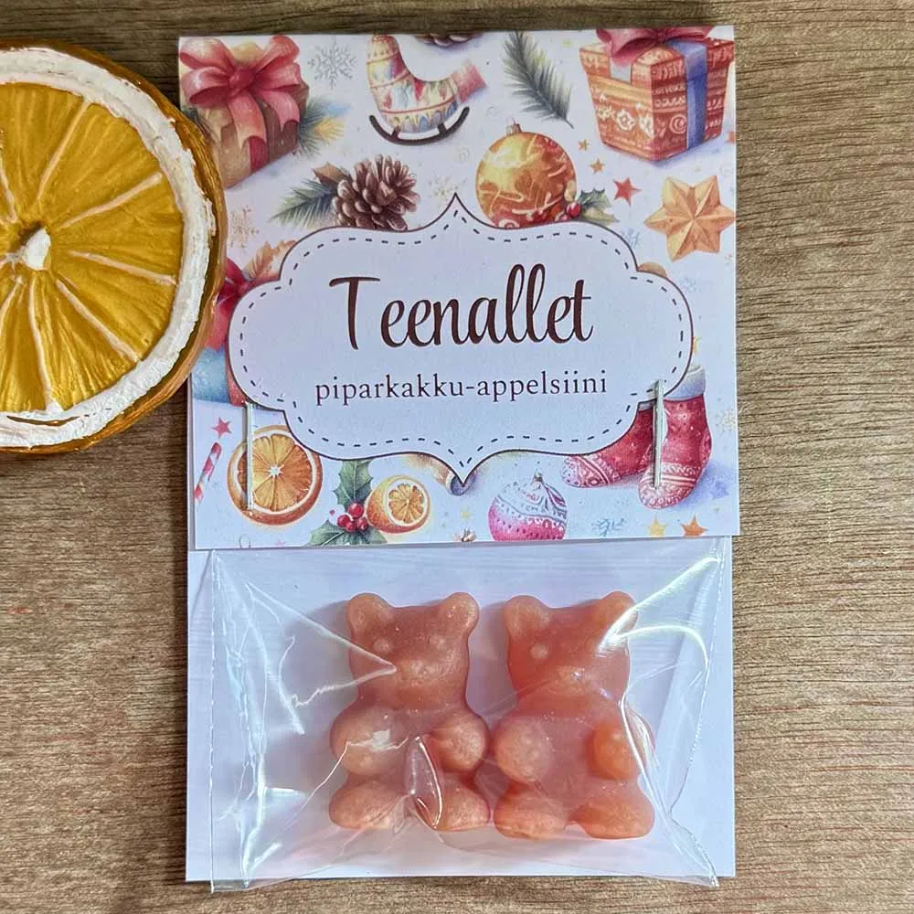 Teenallet Piparkakku-appelsiini