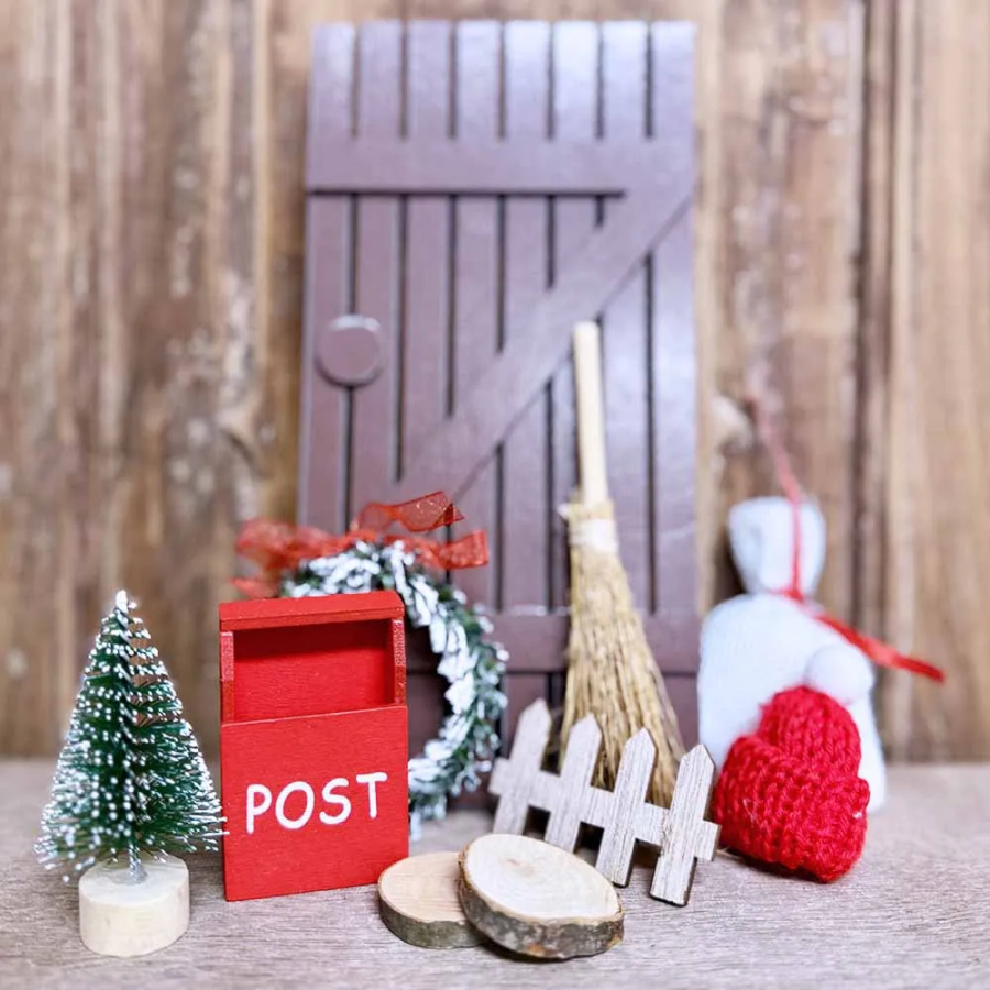 Tonttuovisetti Punainen pipo