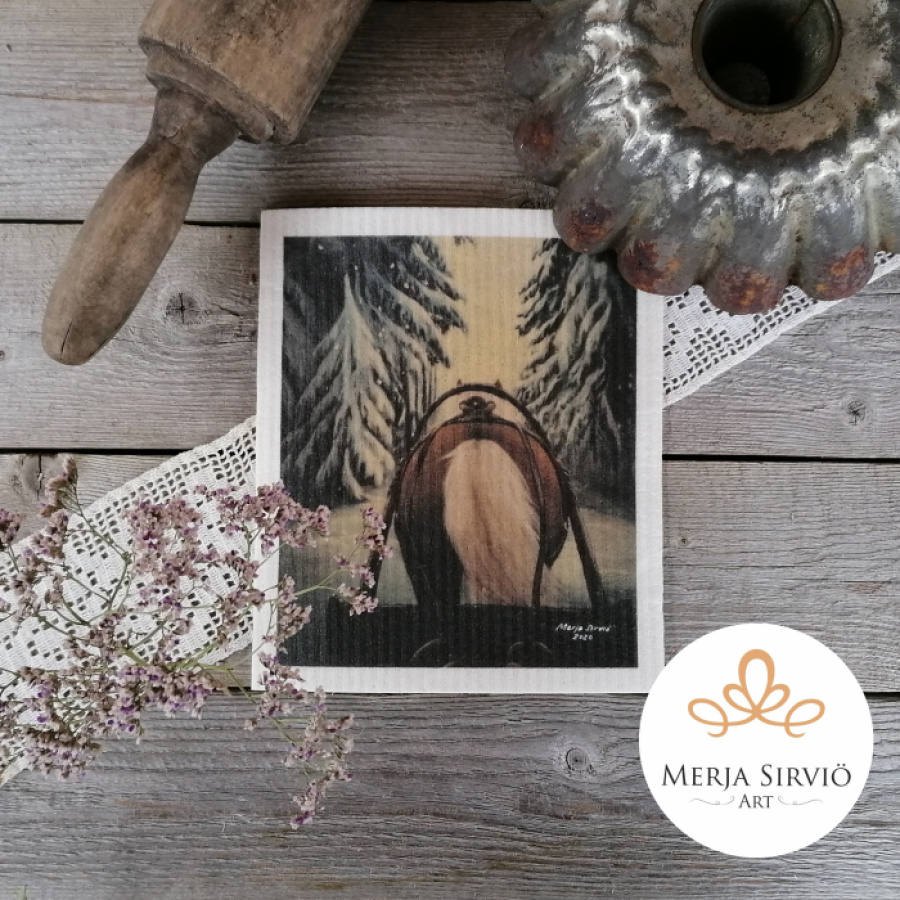 Kuusenhaku - taideluutu, Merja Sirviö Art