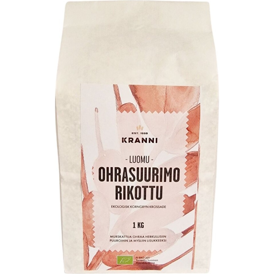 Ohrasuurimo rikottu 1 kg, Krannin Tila