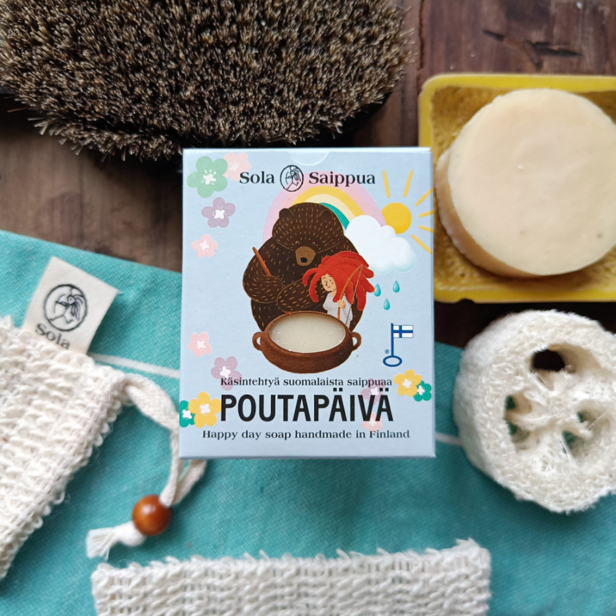 Poutapäivä saippua 60g, Solasaippua