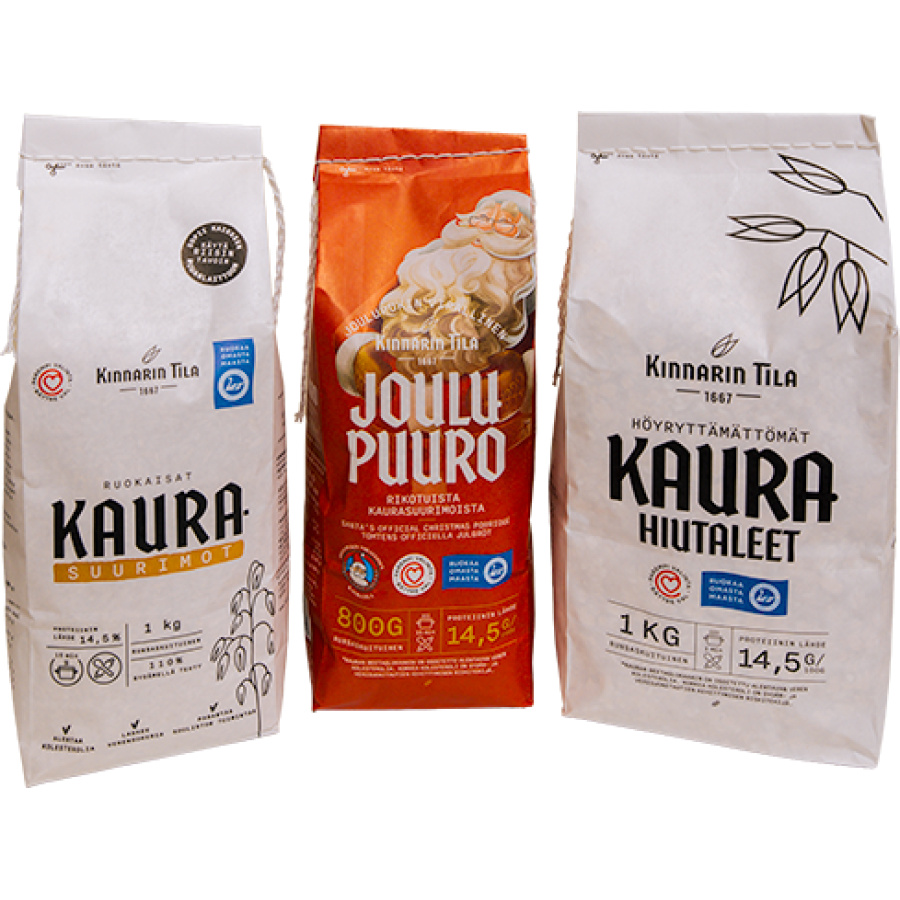 Kaurafani- lähiruokasalkku, Kinnarin Tila